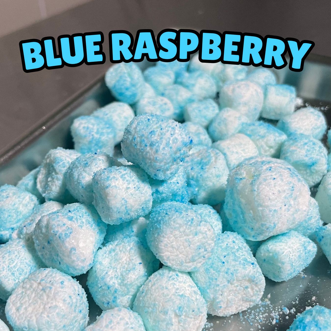 Blue Raspberry Marshmallows