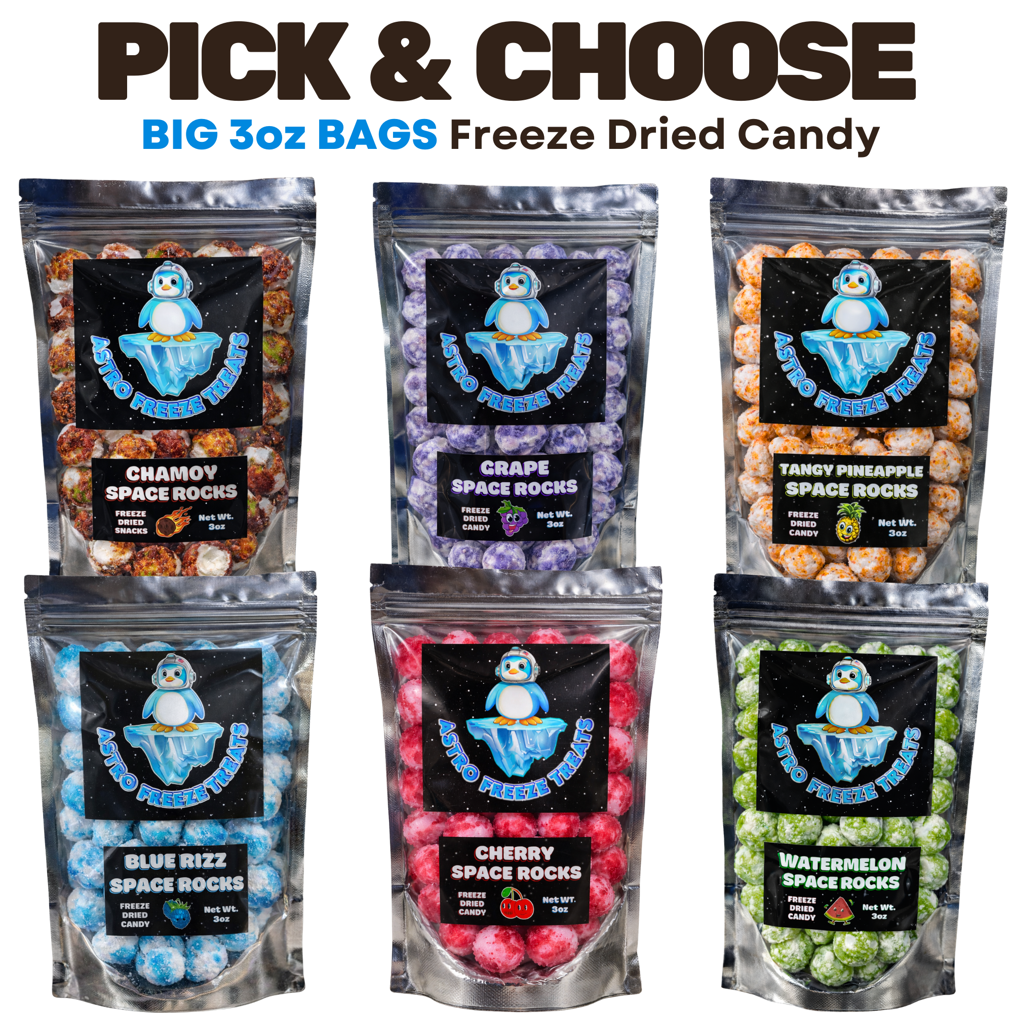 Space Rocks | Pick Flavor