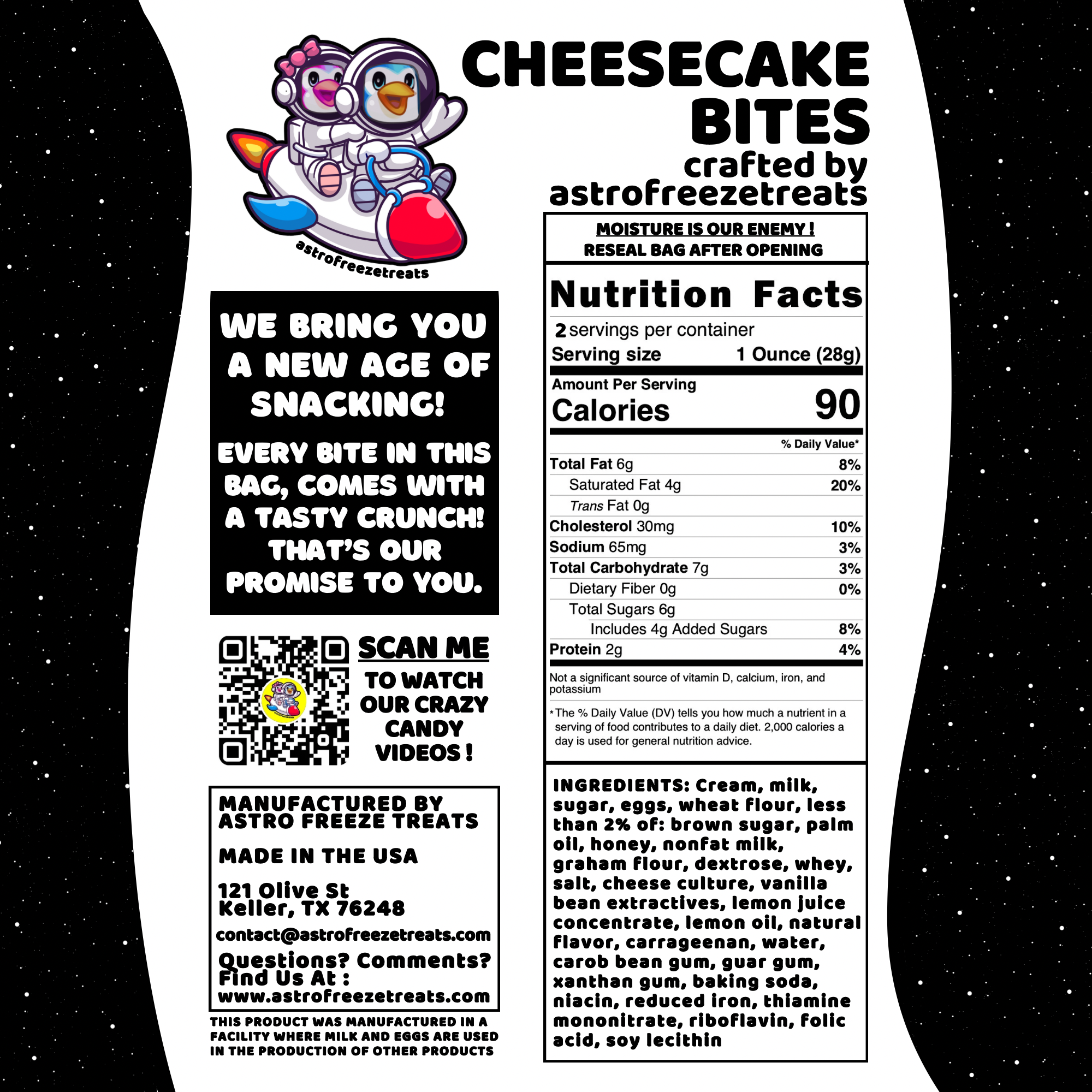 Space Cheesecake